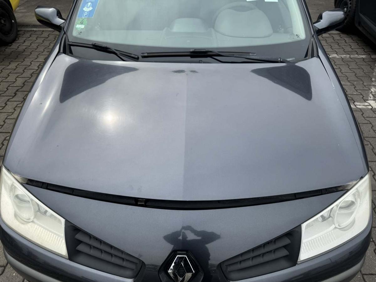 Renault Megane 2 original Motorhaube TEB66 Graphitschwarz Bj.2006